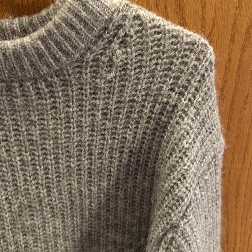 Zara Basic Wool And Alpaca Blend Sweater Size Sma… - image 7